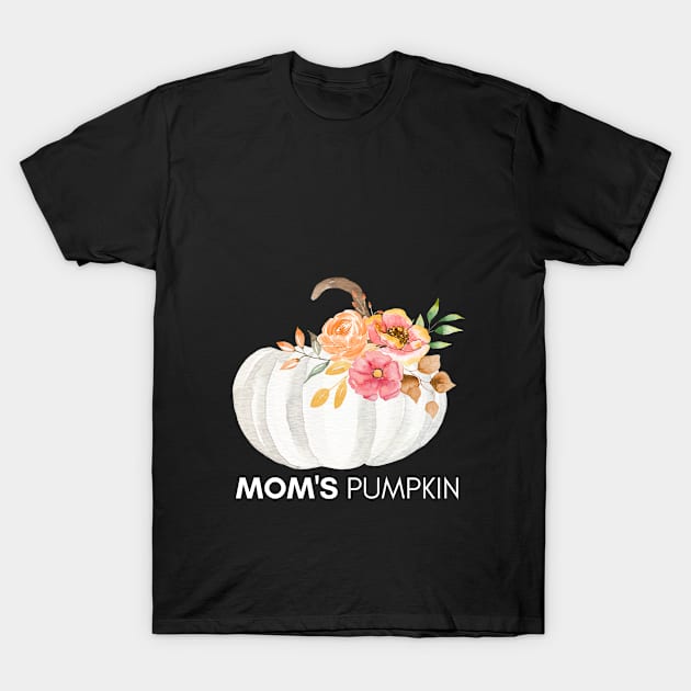 Moms Pumpkin Girl Mom T-Shirt by LaurelBDesigns